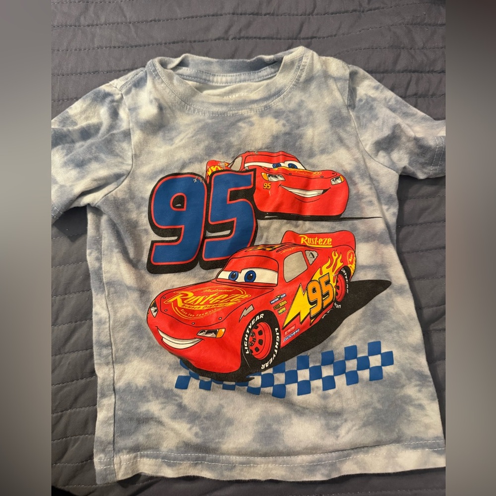 Lightning McQueen Kids T-Shirt - 2T - Picture 1 of 3